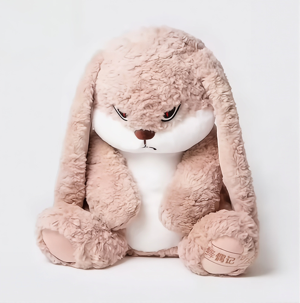 Grumpy Bunny Plush